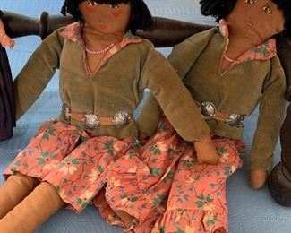 1930's Native American Dolls