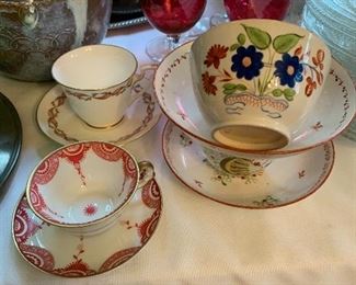 Antique Cups & Saucers