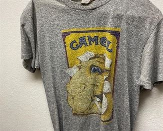 1980s Camel t-shirt in heather gray