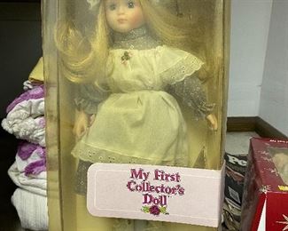 My First Collector's Doll porcelain doll NIOB