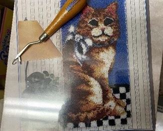 WonderArt latch hook NIOB (there are several similar kits)