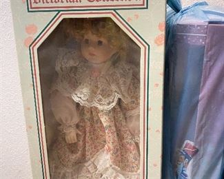Victorian Collection porcelain doll NIOB