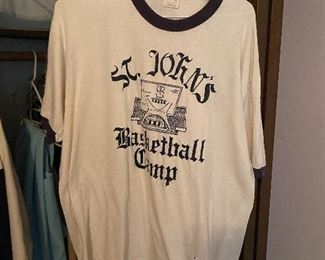 Vintage St. Johns Basketball Camp t-shirt