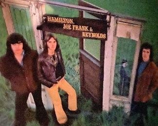 Classic rock vinyl records