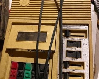 Vintage cassette player