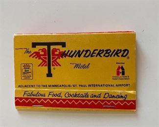 Matchbook from the Thunderbird Motel