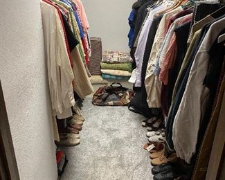 Clothes, shoes, luggage