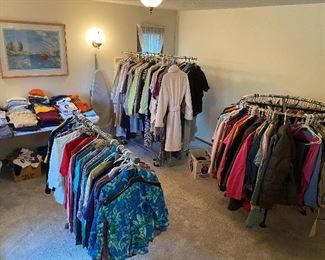 Racks FULL of clothes