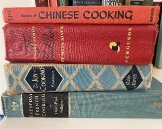 Vintage cook books
