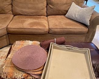 loads of trays placemats