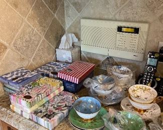 Coal Port Cup Saucers and loads of Party supplies!