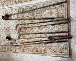 VIntage Golf Clubs Hickory shaft