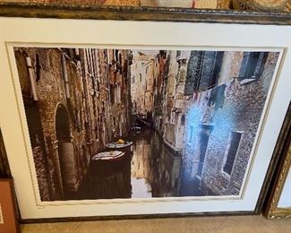 Louis Cantillo original
Photograph of Venice - we also have Mexico City above the fireplace