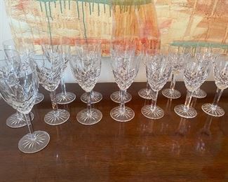Waterford "Lismore" goblets