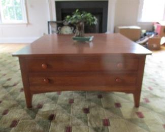 Coffee table with matching end table