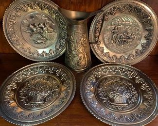 132 English Wall Hangings Pitcher