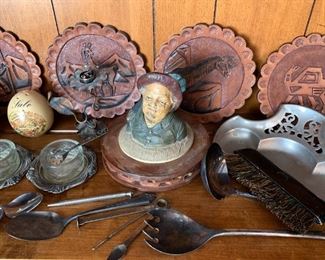 149 Bakelite, Leather, Ceramic Glass