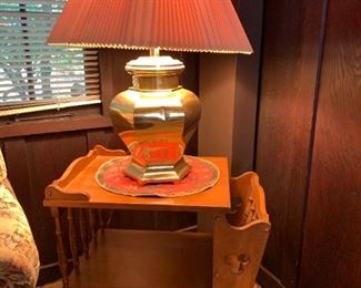 169 Maple Side Table Lamp