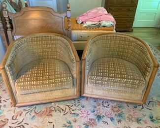 207 Upholstered Barrel Chairs