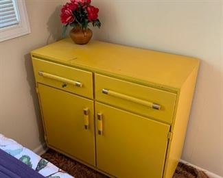 235 Painted Wood Cabinet