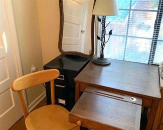 238 The DavisBirely Table Co Mission Desk Other Goodies