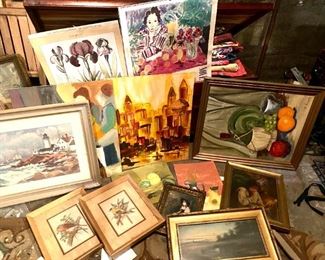 060b Randon Framed Art