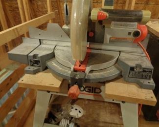 Ridgid 12" Blade Miter Saw with stand
