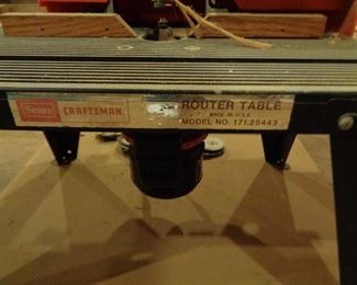 Craftsman Router Table