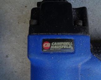Campbell Hausfeld angle finish nailer in carrying case