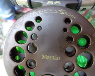 Martin 56 Mountain Brook fly reel with Shakespeare Ugly Stik lite Graphite fly rod
