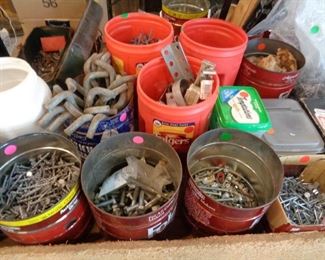 nails, screws, etc