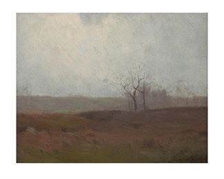 Julian Onderdonk (1882-1922), Landscape, oil on board, 8 x 10", frame: 13.5 x 15.5"