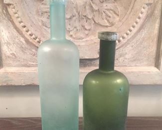 Rustic Style Decorative Bottles: $35
