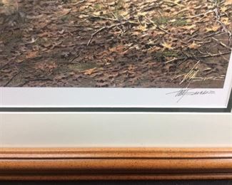 TIM BRUCE SIGNED #66/450, “FAMILY TIES, GHOST SERIES ART