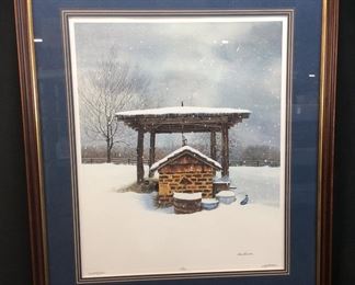 BOB TIMBERLAKE SIGNED #2958/3903, ‘’WELL AT THE STUDIO