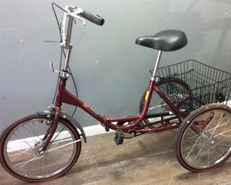 TRIFECTA FOLDING 3 WHEEL ADULT TRICYCLE