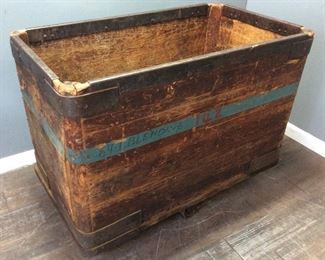 ANTIQUE RJR TOBACCO WAREHOUSE CART