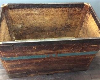 ANTIQUE RJR TOBACCO WAREHOUSE CART