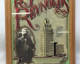 R.J. REYNOLDS GLASS BUILDING FRAMED PRINT