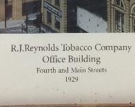 RJ REYNOLDS OFFICE BLDG FRAMED PRINT