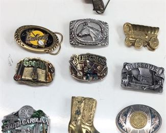 VINTAGE BELT BUCKLES