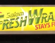 1991 SALEM CIGARETTES RJR LIGHT UP ADVERTISING SIGN