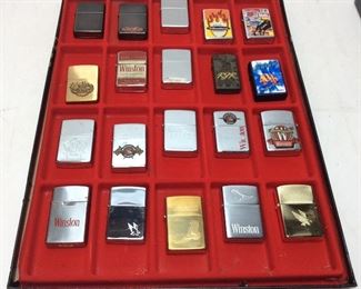 20 ZIPPO RJR TOBACCO LIGHTERS