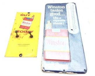 RJR WINSTON TIN ADVERTISING