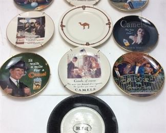 VTG. RJR CAMEL ADVERTISING DECORATIVE PLATES