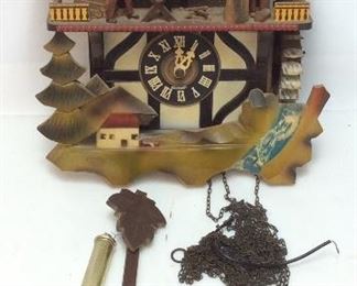 VTG. W. GERMAN CUCKOO CLOCK, 