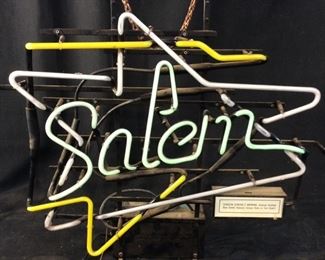 SALEM CIGARETTE NEON SIGN,