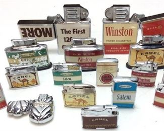 CAMEL, WINSTON, SALEM CIGARETTE LIGHTERS