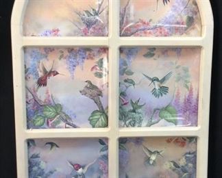 BRADFORD EXCHANGE HUMMINGBIRD TILES