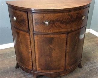 VTG. MAHOGANY SIDE CABINET #2 FURNITURE